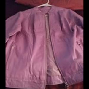 Jessica London leather jacket